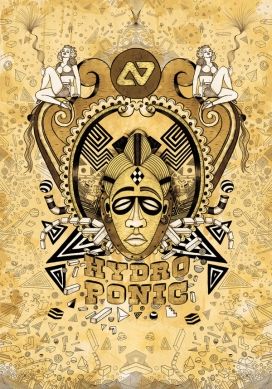 HYDROPONIC TSHIRTST恤衫插画