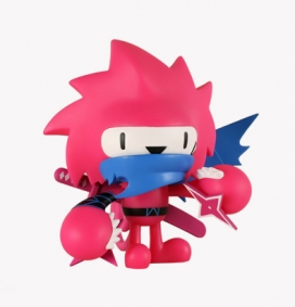 KidRobot x Maihiro独家粉色版忍者Spiki