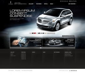 林肯MKX汽车网站