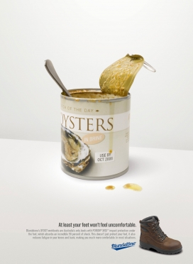 Blundstone靴子鞋平面广告