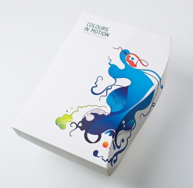 克罗地亚新闻资料袋包装-Colors In Motion颜色的运动