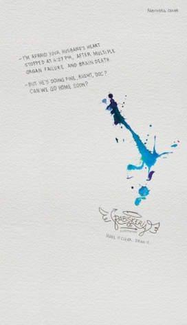 Rabiskeria插图平面广告