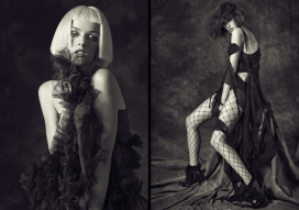 BLACK时尚造型人像