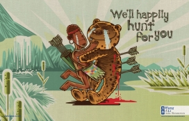 Wang & Li猎头与人力资源平面广告