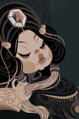 Teatro alla Scala - TURANDOT斯卡拉剧院 - 图兰朵插画