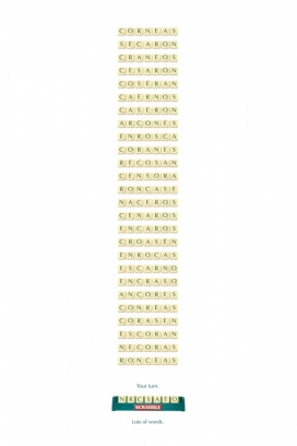 Scrabble玩具与游戏平面