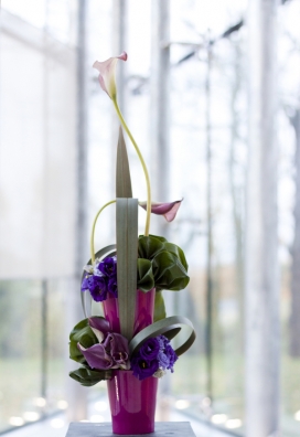 Ikebana花道花卉静物盆景摄影