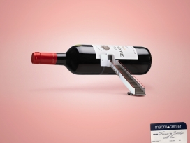 Macrocenter零售销售平面广告-创意的梯