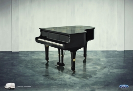 福特汽车平面广告-交通2011年。一切都适合