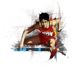 energy sports能源运插画