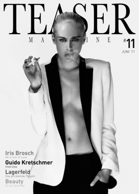 Dry chic Cover and Editorial for TEASER Magazine杂志封面人像