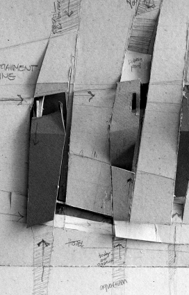 Crystal Gardens水晶花园建筑手绘图