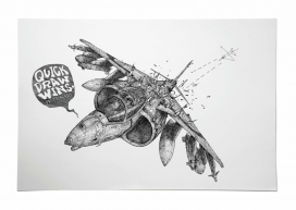 国外Pictionary玩具平面广告-快速绘制获胜