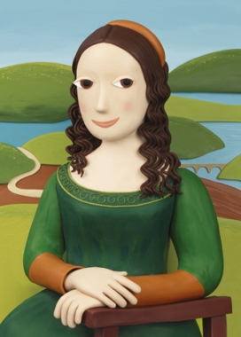 国外Museum卡通插画