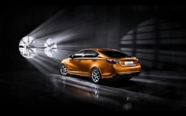 高清晰欧式汽车桌面壁纸