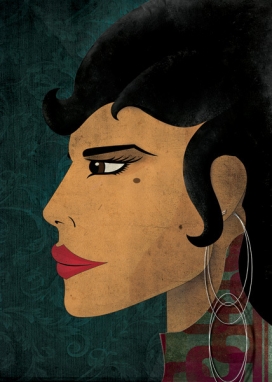 ILLUSTRATION人像插画