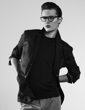 法国Harrods Magazine哈罗德杂志方面摄影-男士