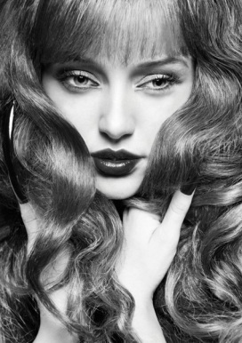 意大利Verve时尚黑白人像