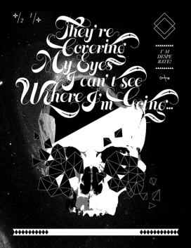 意大利OFFF 2011ANUNNAKI FONT疯狂潦草字体设计