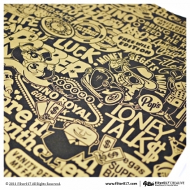 国外丝网印刷海报设计