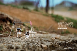 Active Life非盈利机构平面广告