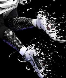 美国Nike T-Shirts耐克体恤衫插画设计