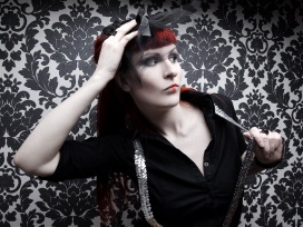 欧美silent-order彩妆人像摄影-细小嘴唇彩妆