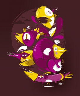 德国插画设计师Christian Lindemann：作品欣赏