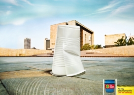 Vive Barranquilla Limpia垃圾公益广告