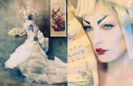 日本AMATO HAUTE COUTURE彩妆艺术人像