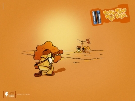 不要冒这个险-电子产品平面广告