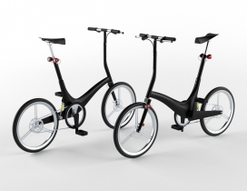工业设计:国外Re:Cycle轻便折叠自行车设计