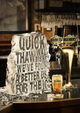 Bulmers酒类饮料食品平面广告