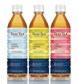 美国Teas Tea茶饮料包装
