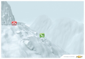 雪佛兰汽车平面广告