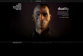 Mark Bradford microsite网站截图欣赏