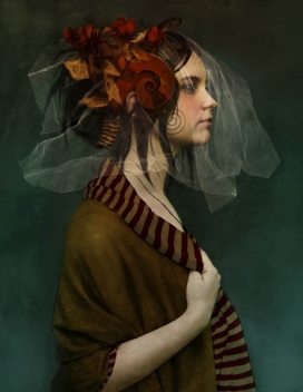 欧美Vastarien人像插画