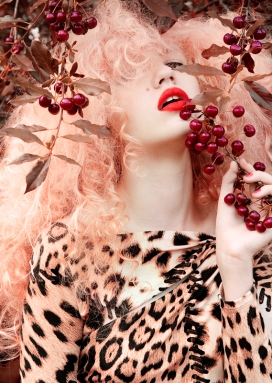 Belle Rosemonde人像时装摄影-彩色的梦