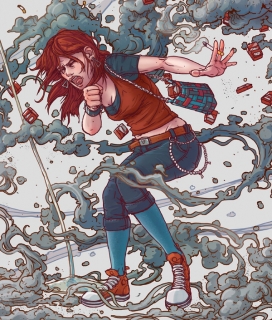 香格里拉Muerta T恤插图