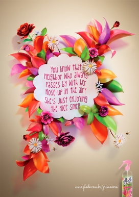 国外Spring香气空气清新剂平面广告