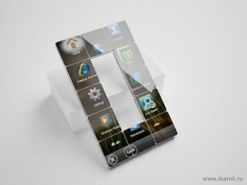 美国Mobile fhone Mobikom拼图的手机