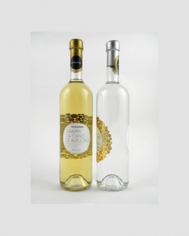 欧美Grappa da Fiano di Avellino时尚情侣装酒瓶包装