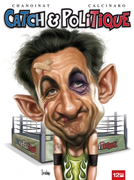 马可Calcinaro摔跤手插画