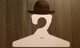 欧美Hanger a la Magritte衣架设计