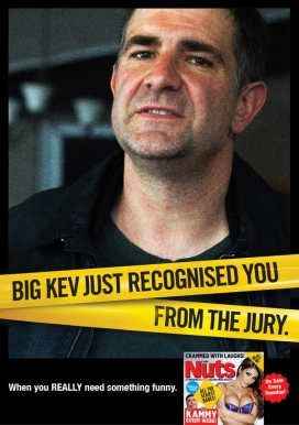 Nuts Magazine杂志平面广告