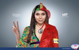 Pizza Planet比萨星球平面广告-半边人