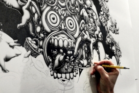 Joyriders石墨拱门水彩纸..