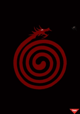 拜高BAYGON化学品蚊香平面广告