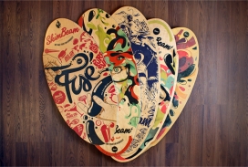 波兰罗兹Fuse Collective-夏季滑板风暴插画