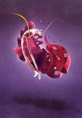 Stretching the Limits体育健将数字插画